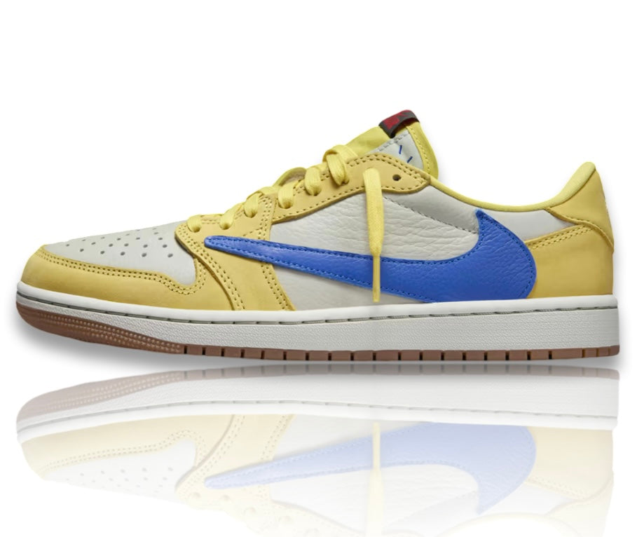 Air Jordan 1 Retro Low OG SP Travis Scott Canary (W) – RARESOLE