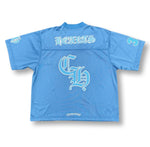 Chrome Hearts Mesh Stadion Jersey Blue