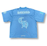 Chrome Hearts Mesh Stadion Jersey Blue