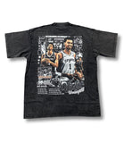 Victor Wembanyama Big Face Graphic T-Shirt Washed Black