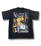 Lebron James Graphic T-Shirt Washed Black