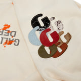 Gallery Dept. G-Patch Fucked Up Logo Hoodie Cream