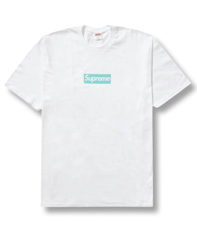 Supreme Tiffany & Co. Box Logo T-Shirt White