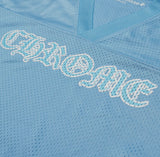Chrome Hearts Mesh Stadion Jersey Blue