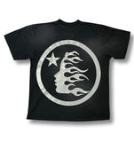 Hellstar Gel Sport Logo T-Shirt Black/Blue