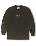 Gallery Dept. DEPT Painted Long Sleeve Black