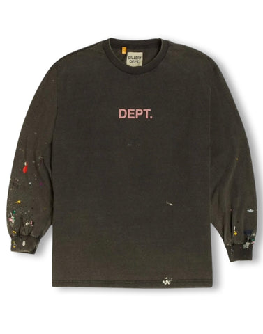 Gallery Dept. DEPT Painted Long Sleeve Black