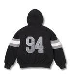 Supreme Filled Zip Up Hoodie Black