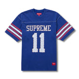 Supreme Studded Football Top Blue