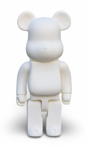Bearbrick White Black 400%