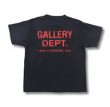 Gallery Dept. Souvenir T-Shirt Black/Red