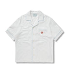 Casablanca Jacquard Towelling T-Shirt White