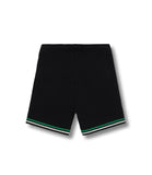 Casablanca Tennis Crochet Shorts Green/Black
