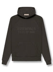Fear of God Essentials Hoodie Off Black