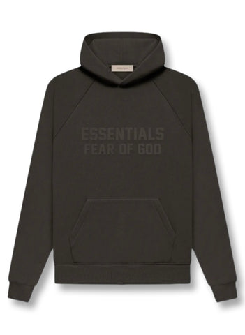 Fear of God Essentials Hoodie Off Black