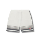 Casablanca Tennis Crochet Shorts Grey