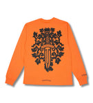 Chrome Hearts Vine Dagger Sweatshirt Orange/Black