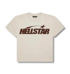 Hellstar Classic Logo T-Shirt White/Brown