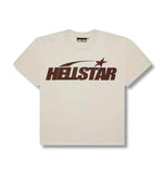 Hellstar Classic Logo T-Shirt White/Brown