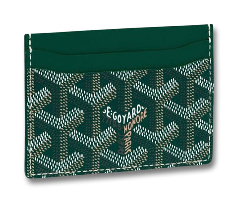 Goyard Saint Sulpice Cardholer Green