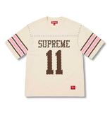 Supreme Studded Football Top Cream