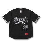Supreme Swords Baseball Jersey Black