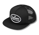 Supreme Authorized Mesh Back 5-Panel Cap Black