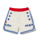 Supreme Mitchell & Ness Teams Basketball Shorts White