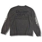 Gallery Dept. Flames Longsleeve Black