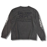 Gallery Dept. Flames Longsleeve Black