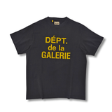 Gallery Dept. French T-Shirt Black/Yellow
