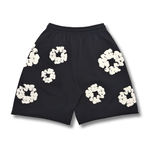 Denim Tears The Cotton Wreath Shorts Black