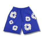 Denim Tears The Cotton Wreath Shorts Royal Blue