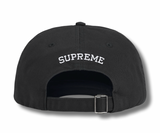 Supreme Paris is Burning 6-Pannel Cap Black