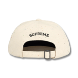 Supreme Sequin Denim Classic Logo 6-Panel Natural