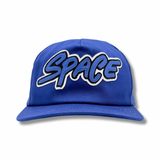 Chrome Hearts Matty Boy Space Patch Trucker Cap Blue