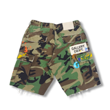Gallery Dept. Multi G Patch Cargo Shorts Camo
