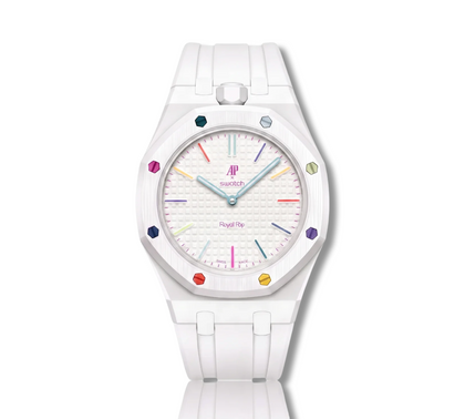 Swatch x Audemars Piguet AP Royal Pop White