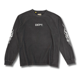 Gallery Dept. Flames Longsleeve Black