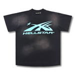Hellstar Classic Logo T-Shirt Tiffany/Black
