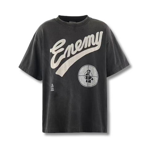 Saint Michael x Public Enemy SNT T-Shirt Black