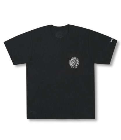 Chrome Hearts Horseshoe Logo T-Shirt Black