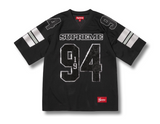 Supreme Sequin Football Jersey Black