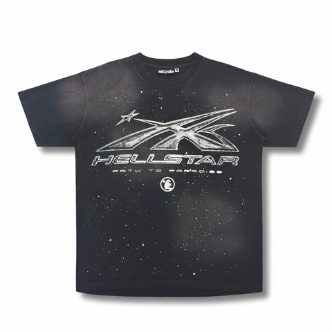 Hellstar Chrome Logo T-Shirt Black