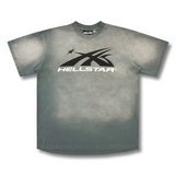 Hellstar Sport Logo T-Shirt Grey