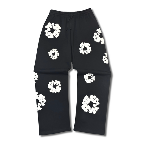 Denim Tears Open Leg Jogger Black