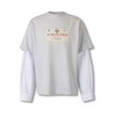 Acne Studios Edra Double U Champagne T-Shirt Longsleeve