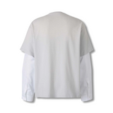 Acne Studios Edra Double U Champagne T-Shirt Longsleeve
