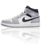 Air Jordan 1 Mid Light Smoke Grey Anthracite