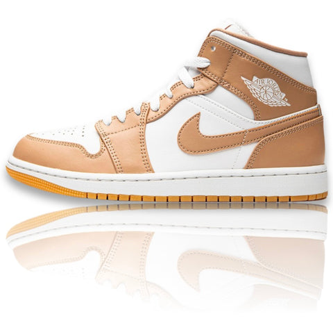 Air Jordan 1 Mid Tan Gum